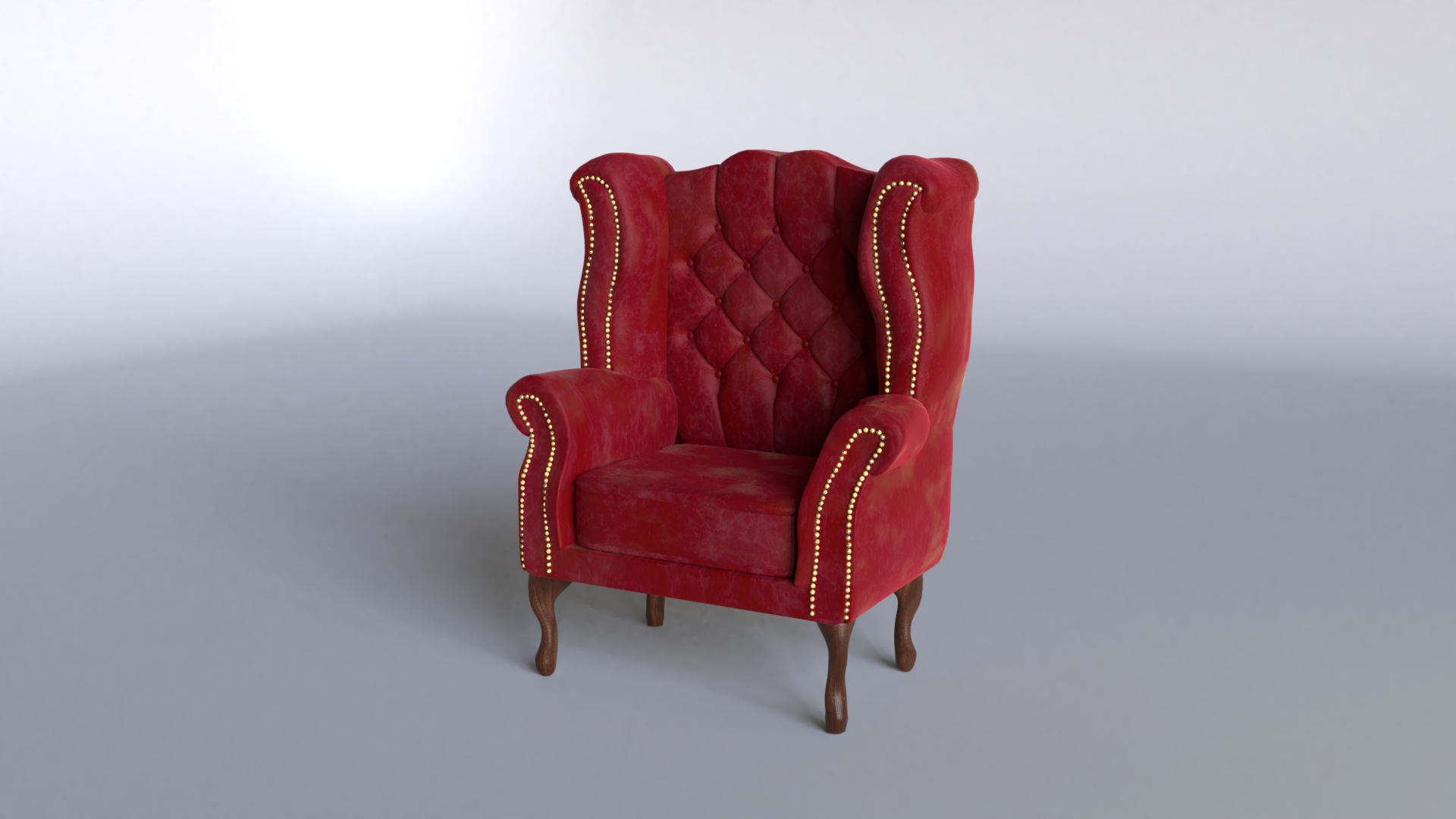 Scroll Wing Chair preview image 1